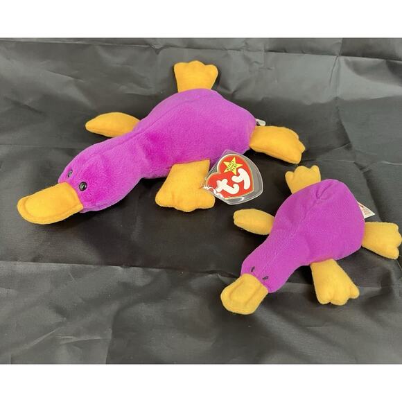 Ty Beanie Babies Bundle (2pcs) Patti And Patti McDonald’s Toy Teenie Beanie - Picture 1 of 12